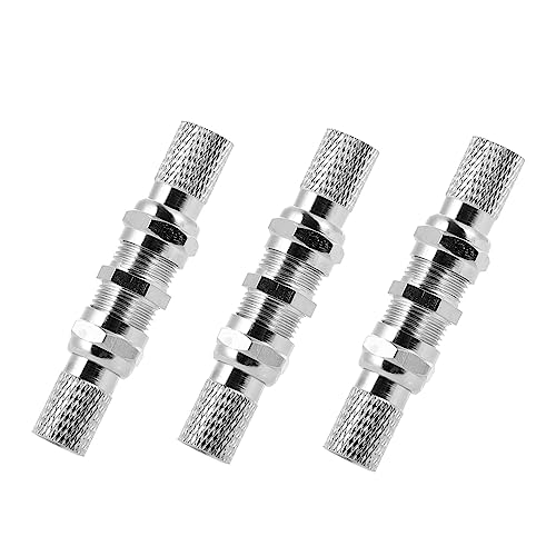 HAWILLOSCH 3juegos Conector Tv Empalme Cable Antena Tv Adaptador Cable Conector Enchufe Tipo