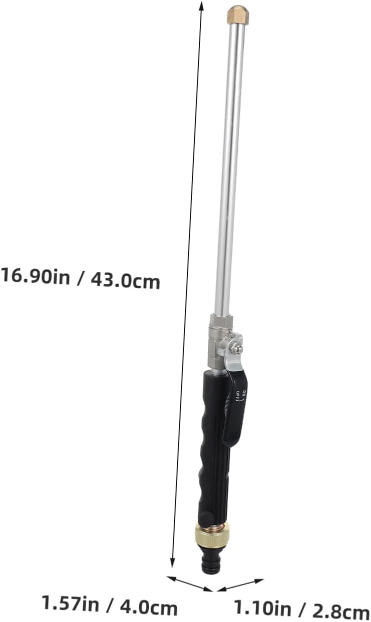 Artibetter 1 Set Portable High Pressure Jet Washer Wand for Garden Hose Lightweight Handheld Pressure for Car Washing and Versatile Outdoor Cleaning Tasks