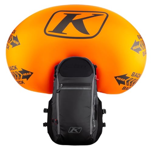 KLIM Atlas 14 Avalanche Airbag Snowmobile Vest Large - 3XL - Black - Castlerock