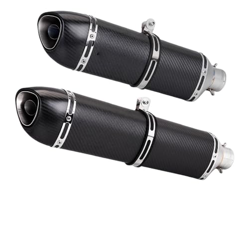 Silencieux d'échappement universel 51 mm résistant haute température