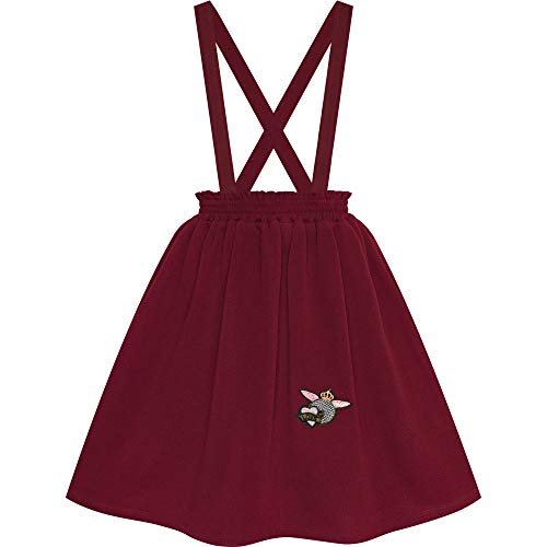 Image of 2 Pieces Set Girls Dress T-Shirt Suspender School