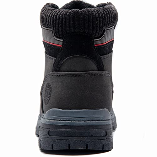 Image of ANJOUFEMME Outdoor Hiking Boots for Women Waterproof - Womens Ankle Boots Lightweight Snow Winter Boots for Trekking Walking