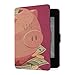Produktbild Hülle für Kindle Paperwhite 1/2/3 Generation Paperwhite Kindle Abdeckungen und Hüllen Pink Pig Sparschwein Geld Pu Lederhülle Mit Auto Wake/Sleep Paperwhite Kindle Hülle Wasserdicht