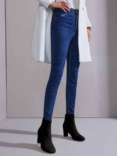 Perphy Square Toe Ankle Boot Chunky Heels Boots for Women2