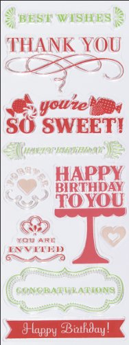 Martha Stewart Crafts Clear Stamps, All Occasions