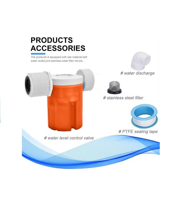 Image of MSR - water level control valve MSR 1'' Automatic Water Level Control Valve | High-Pressure Nylon | Inside Type, Side Inner | Pack of 1