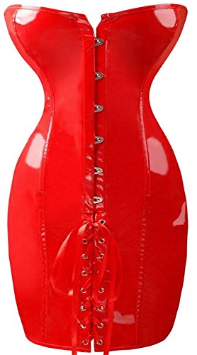 Preisvergleich Produktbild Lotus Instyle, Damenkleid aus Spitze Gr. Small, rot