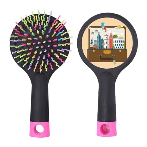 Brosse à cheveux démêlante anti-casse à coussin d'air Fashion Salon