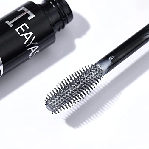 Blue Colored Mascara - Colorful Mascara/Waterproof Long-lasting 4D Silk Fiber Lash Mascara/Smudgeproof Fast Dry Eye Lashes Curling Lengthening Thick Eyelashes for Women and Girls (Blue-06) - Image 5