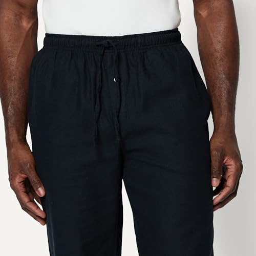 Image of Amazon Essentials Men's 100% Cotton Flannel Sleep Pant, Relaxed Fit Lounge Pants with Elastic Waist and Drawstring