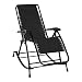 Produktbild genialo Variabler-Schaukelstuhl, wandelbarer Schaukel- & Liegestuhl für Garten, Terrasse, Balkon, Relaxliege, Gartenliege verstellbar zu Gartenstuhl, Hochlehner, platzsparend, zusammenklappbar