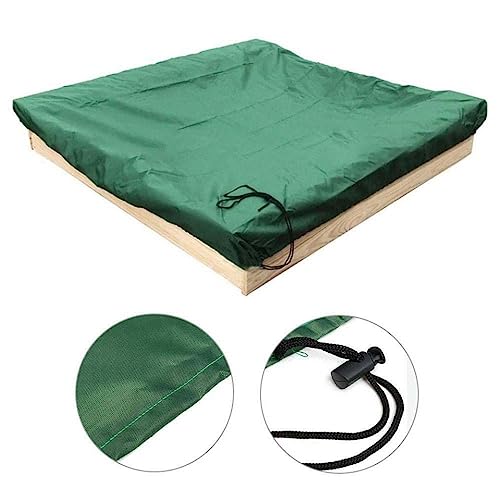 Couvre de sable étanche carré XL pour sécuriser le bac à sable - 7