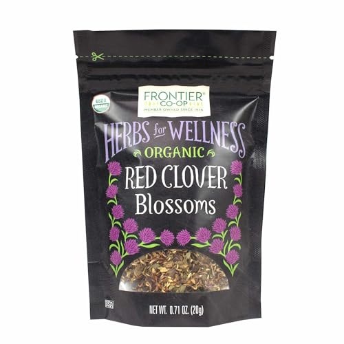Frontier Co-op, Organic Red Clover Flower, 20g (0.71oz)