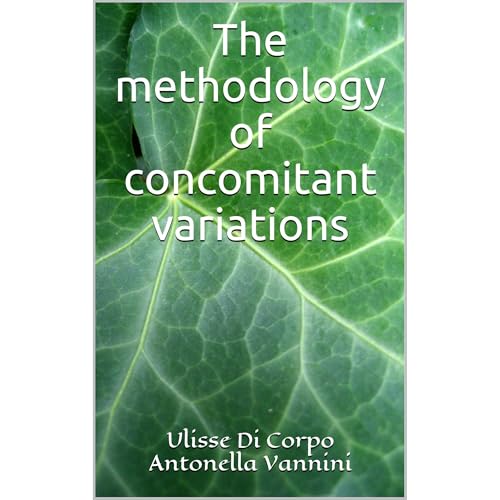 The methodology of concomitant variations Audiolibro Por Ulisse Di Corpo Antonella Vannini, Antonella Vannini arte de portada