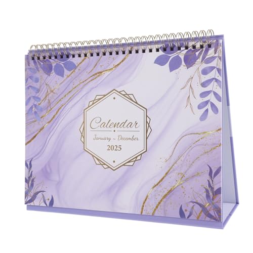 HOMOCONO 2025 Calendario De Escritorio Calendario Volteado Organizador Del Calendario Mensual Calendario De Pie Calendarios...