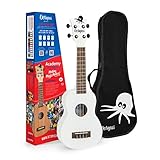 Octopus Ukelele soprano en blanco, completo