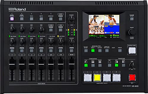 Roland VR-4HD 6 Input Mixeur HD AV 4 canaux