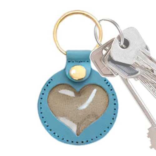 Llavero de coleccionista de pelo de perro, llavero con memoria de pelo de animal, colgante conmemorativo en forma de corazón para llaves para hombres y mujeres en bolsos, mochilas, carteras y como