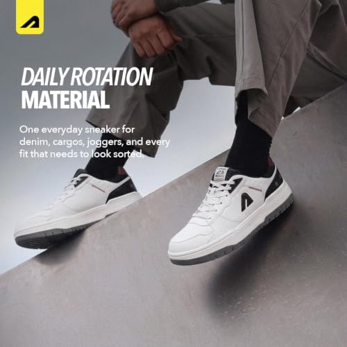 Image of Boldfit Shoes for Man Stylish Sneakers for Man Chunky Street Style Casual Lace Up Shoes for Men Comfortable Sneakers for Boys Lightweight Casual Sneaker Shoe for Men