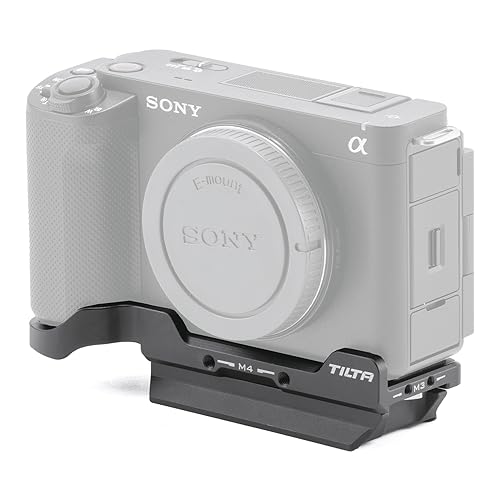 Tilta Arca Baseplate Compatible with Sony ZV-E1 Anti-rotation Design and Quick Installation - Black TA-T35-BP-B