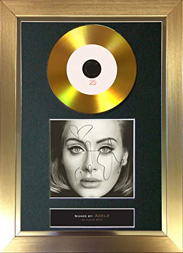 117 disco d' oro Adele 25 album CD firmato