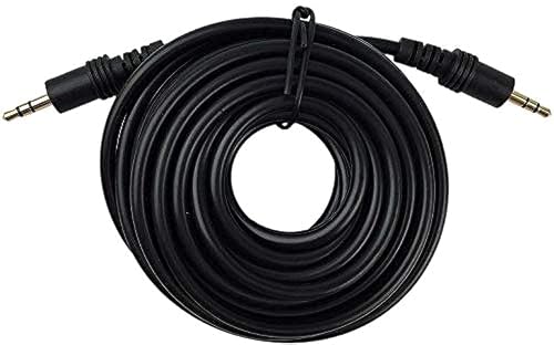 10m Long AUX Cable 3.5mm Stereo Audio Input Extension Male to Male Auxiliary Cord