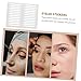 MUSISALY 30sheets Double Stickers Transparent Double-Sided Eye Patches for Natural Makeup Comfortable and Invisible for All Skin Types for Home Salon Use