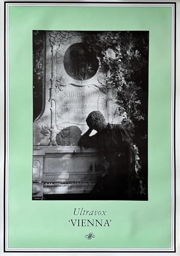 Affiche rétro Ultravox Vienna 1980 idée cadeau poster musique 50x71