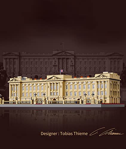 ASPAS Architecture Buckingham Palast Modell, CADA Master C61501W Palace Modell Bausatz Kompatibel mit Lego Architecture… – Bild 6