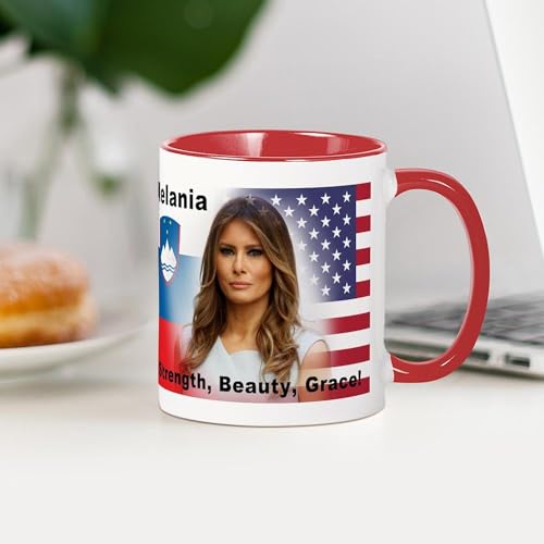 Taza de Cerámica 11 oz Melania Trump miniatura 4