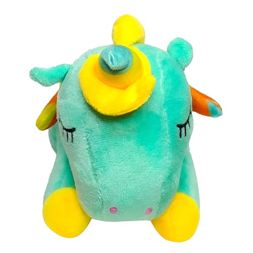 Image of Storescent Soft Toys for Kids - Stuffed Animal Plush Soft Toy for Boys & Girls | Plushie Toy Unicorn Green 30cm
