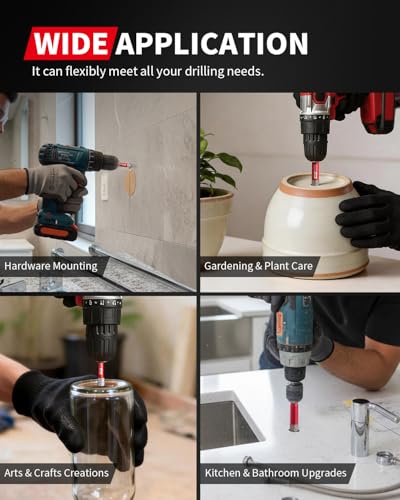 DAYDOOR Dry Diamond Drill Bit Set