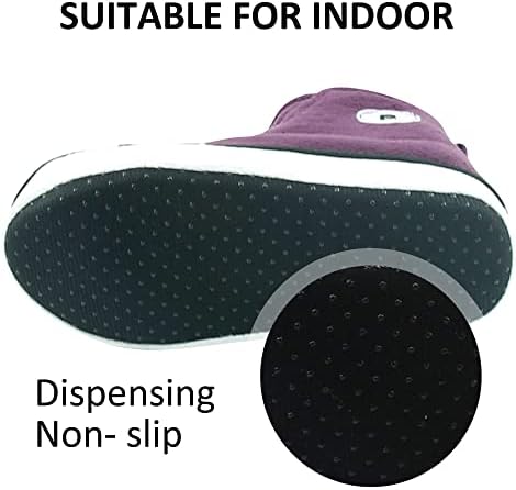 Gohom Womens Slippers Size 8 Indoor Slippers Sneakers Boots for Women House Warm Winter Slippers Boots | Image 5