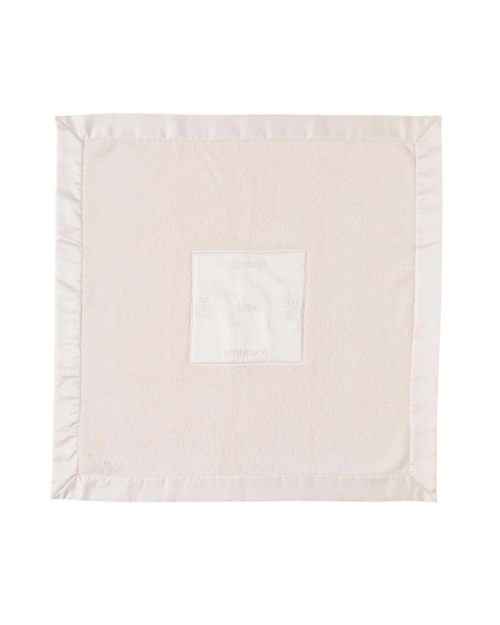 Barefoot Dreams® CozyChic® Satin Trim Receiving Blanket, Pink, 30"x40"