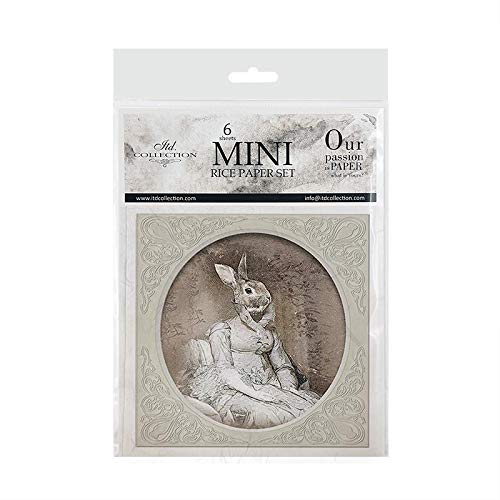 ITD Collection RSM032 Mini Reispapier, 14,8 x 14,8 cm Cover