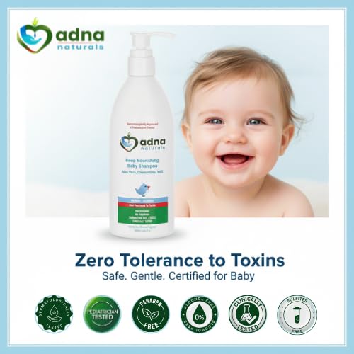 Image of Deep Nourishing Baby Shampoo | No Tears | Plant Care with Aloe Vera, Chamomilla, Hibiscus, Olive Oil | Vitamin E | 200ml | Dermatologist Approved | Pediatrician Tested I Zero Tolerance to Toxins