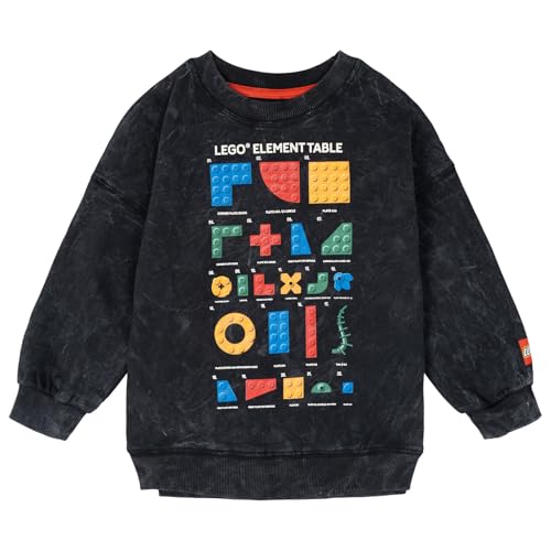 LEGO Toddler Boys Pullover Sweatshirt Black 4T