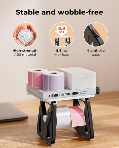 Image of MUNBYN Thermal Label Holder for Rolls and Fanfold Labels