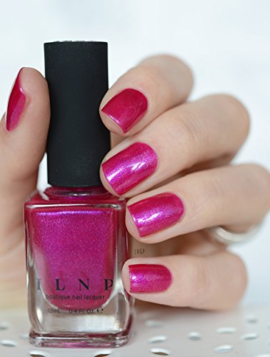 Image of ILNP Pucker Up - Vibrant Pink Shimmer Nail Polish
