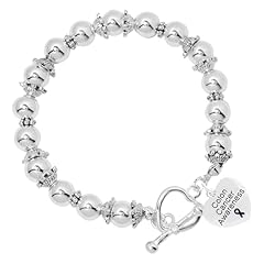 Heart Charm Beaded Bracelet