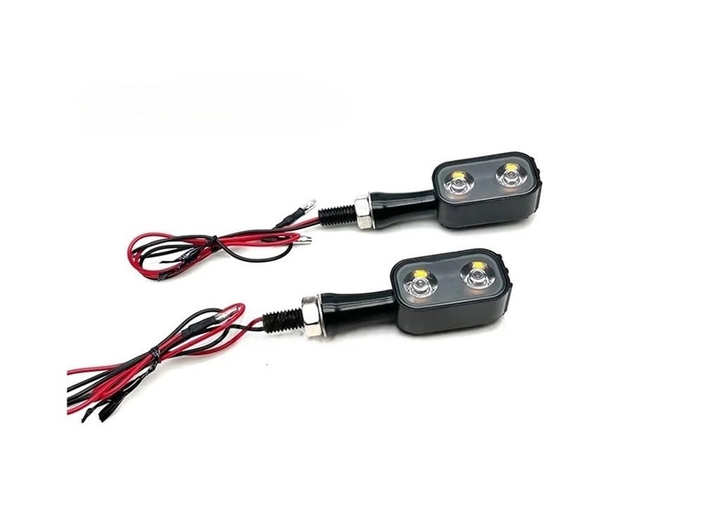 Indicatore direzione moto per moto 8 mm 2 LED 3 in 1, indicatori