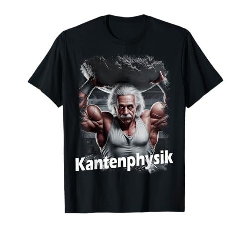 Fitness Tshirt Lustig Physik Bodybuilding Training Sport GYM T-Shirt