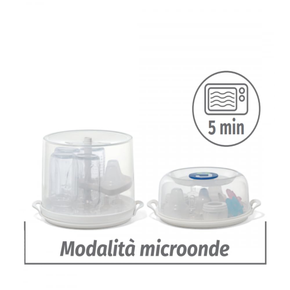 Elektrischer Sterilisator für Mikrowelle J Kinder Combi 4 in 1