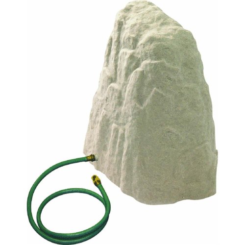 EMSCO Waterstones 40 Gal Rain Barrel with Downspout Diverter