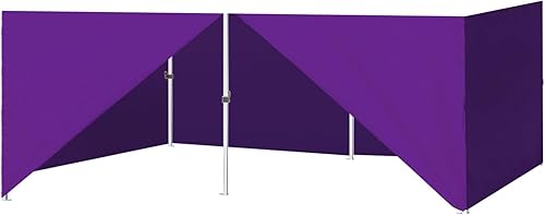 Miniatura 9 de Eurmax USA - Kit de paredes con cierre completo para toldo desplegable de 8x8 pies, solo 4 paredes (verde bosque) Verde bosque,Blanco,Rojo,Verde