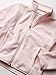 Amazon Essentials Girls' Polar Fleece Full-Zip Mock Jacket, Light Pink, X-Small