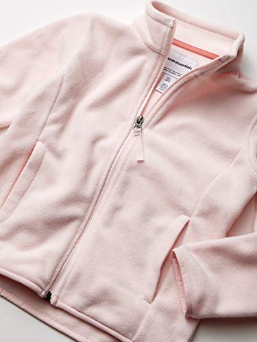 Image of Amazon Essentials Girls and Toddlers' Polar Fleece Full-Zip Mock Jacket, Insulated