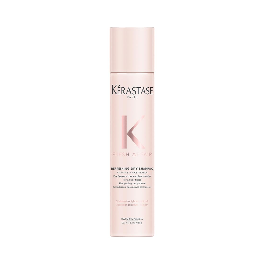 Kérastase Fresh Affair Dry Shampoo 150g | Fine Fragrance Dry Shampoo Spray | Infused with Rice Starch, Vitamin E & Neroli Oil | Suitable for All Hair Types