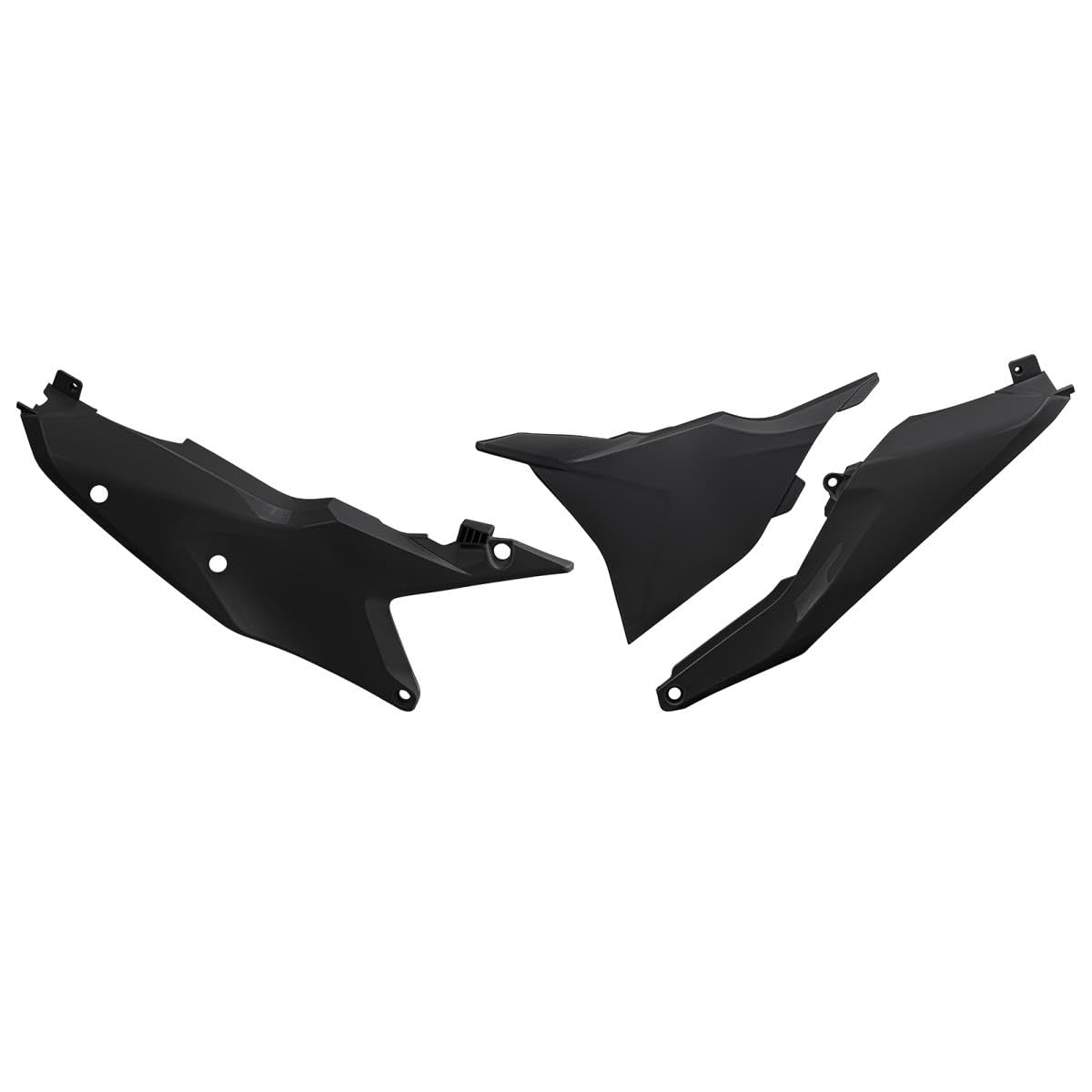 UFO PLAST side panels black Ktm SX-F 250 2023-2024, no size specification