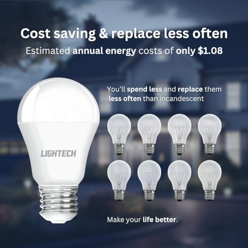Image of A19 LED Light Bulbs, 12 Pack, 60W Equivalent, 9W Daylight 5000K LED Light Bulb, 810 LM, Bedroom, Living Room, Office, Garage, Daylight LED Light Bulbs, Light Bulbs, Non-Dimmable, E26, UL Listed